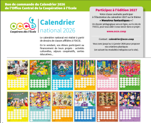 Calendrier de l'OCCE